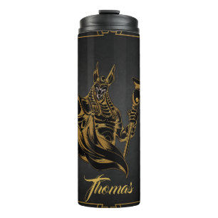 Termo Anubis antiguo de Egipto.