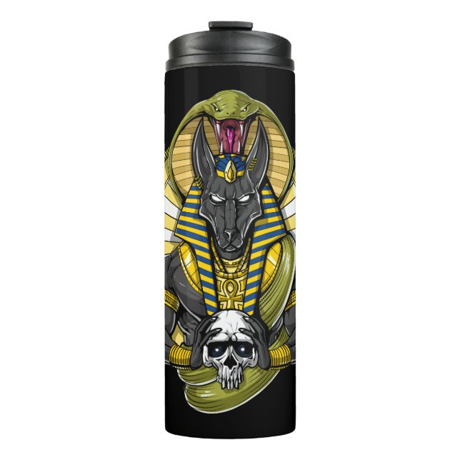 Termo Anubis Egyptian Wolf God (Anverso)