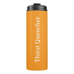 Termo Apaga la sed Naranja