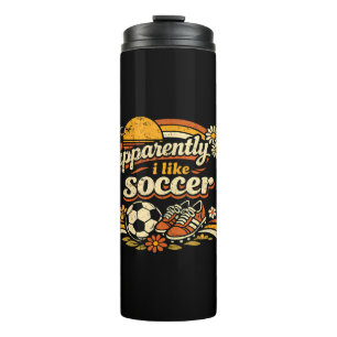 Termo Aparentemente me gusta el fútbol