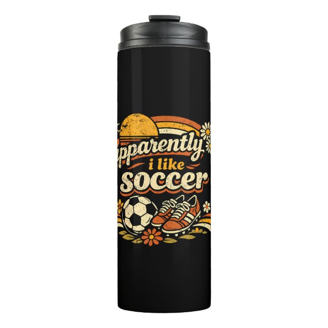 Termo Aparentemente me gusta el fútbol (Anverso)