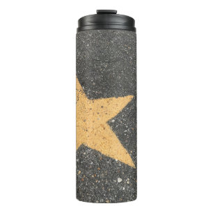 Termo Apavimento con forma de estrella amarilla