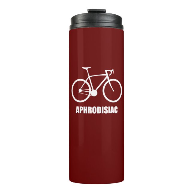 Termo Aphrodisiac en bicicleta (Anverso)