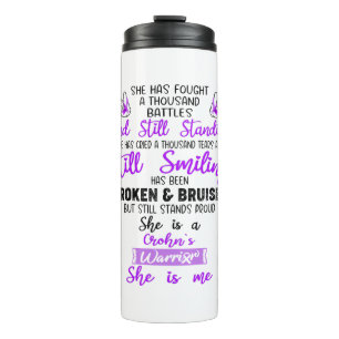 Termo Apoyar los regalos de guerra de Crohn