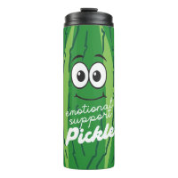 Apoyo emocional Pickle Funny Green