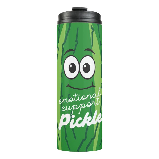 Termo Apoyo emocional Pickle Funny Green (Anverso)