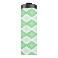 Apple green diamond pattern