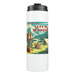 Termo Aprendamos a salir en el campamento de los bosques