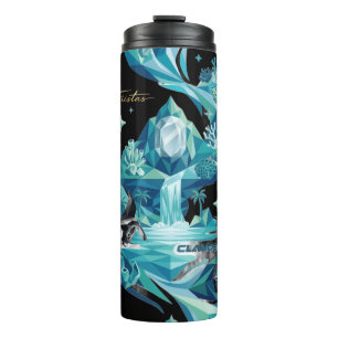 Termo “Aqua Elegance – Manta Ray Thermal Tumbler”