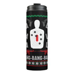 Termo AR15 Punto de pistola Navidades feos regalo presen