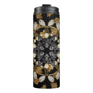 Termo Arabescos de estilo oriental. Vintage. Lugar brill