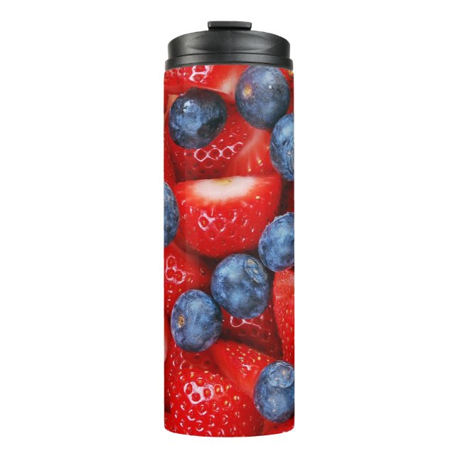 Termo Arándanos y fresas (Anverso)