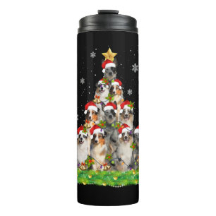 Termo Árbol australiano de adornos navideños de pastores