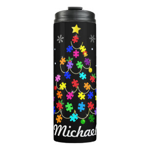 Termo Árbol de Navidad autista