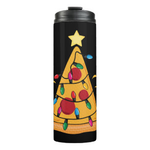 Termo Árbol de Navidad de Pizza para niños de Trinidad y