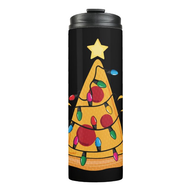 Termo Árbol de Navidad de Pizza para niños de Trinidad y (Anverso)