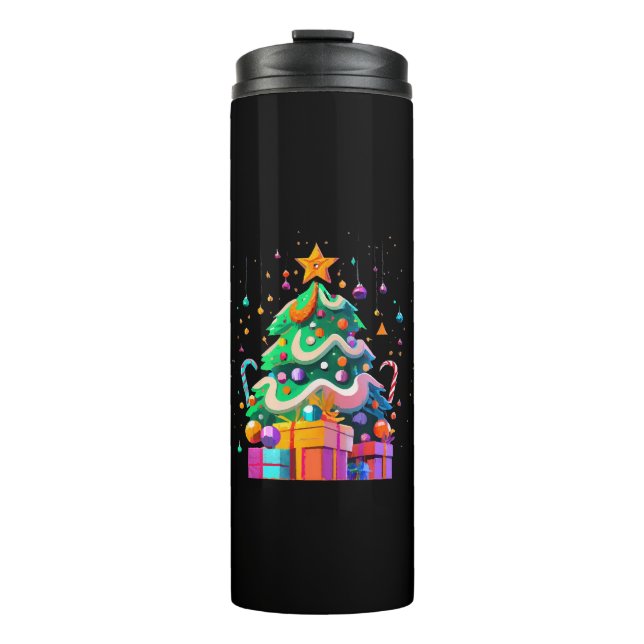 Termo Árbol de Navidad Magia Resplandor (Anverso)
