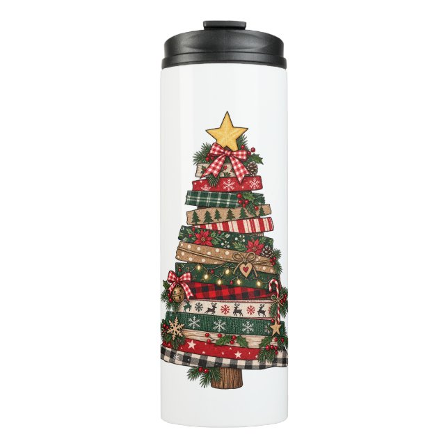 Termo Árbol de Navidad Rústico  (Anverso)