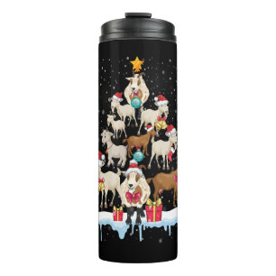 Termo Árbol de Navidad se va a la camiseta
