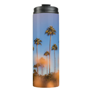 Termo Árbol de palma bajo cielo azul