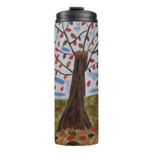 Termo Árbol otoñal