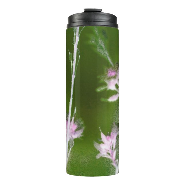Termo Árboles y Flores Románticos – Naturaleza de Fantas (Anverso)