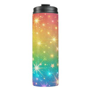 Termo Arcoíris colorido estrella espacio