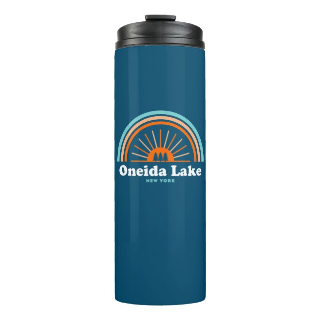 Termo Arcoiris de Oneida Lake New York (Anverso)