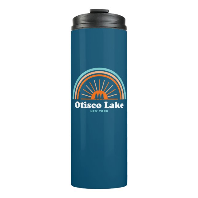Termo Arcoiris de Otisco Lake New York (Anverso)
