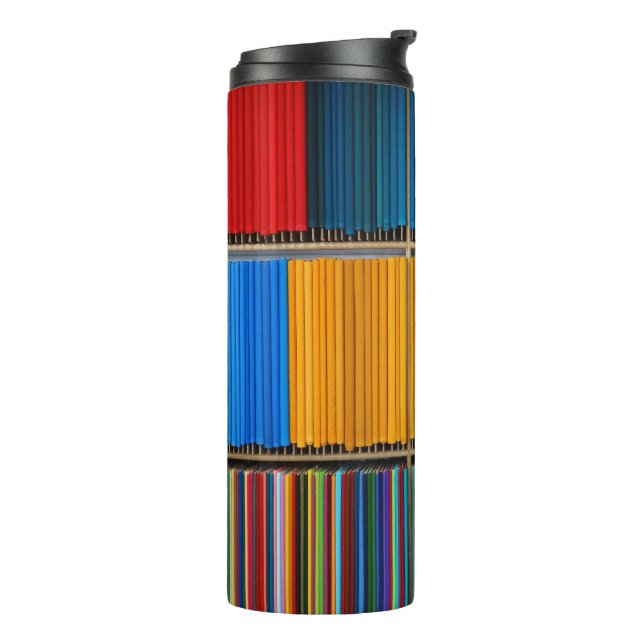 Termo Arcoiris de vida - Tumbler térmico (Rotado hacia la izquierda)