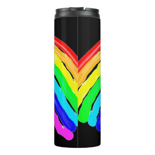 Termo Arcoiris dibujado