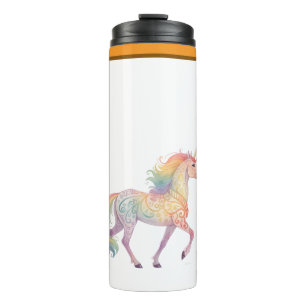 Termo Arcoíris Mágico Unicornio Personalizado 