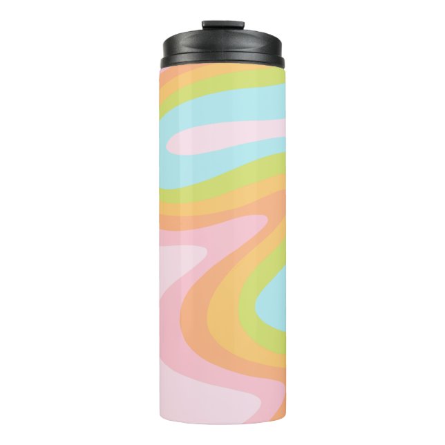 Termo Arcoiris pastel (Anverso)