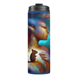 Termo Ardilla de animales espirituales 3