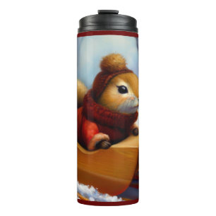 Termo Ardilla En Un Sleigh