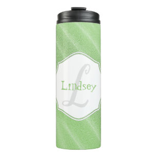 Termo Arena verde riega Tumblador térmico personalizado