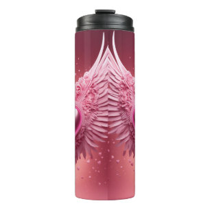 Termo Armonía celestial: Tumba térmica de serenidad rosa