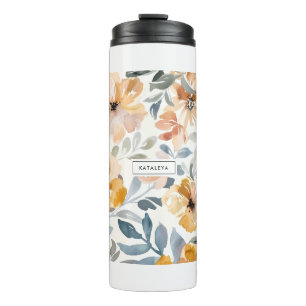 Termo Aroma Floral de Otoño Suave Pastel