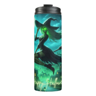Termo Aroma verde espumoso bruja Halloween