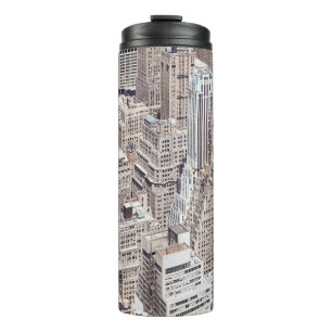 Termo Arquitectura diversa de la ciudad de Nueva York, c