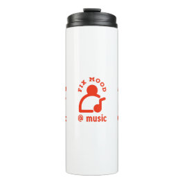 Termo Arreglar El Ánimo @By Music Thermal Tumbler