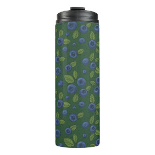 Termo Arroz azul en verde oscuro