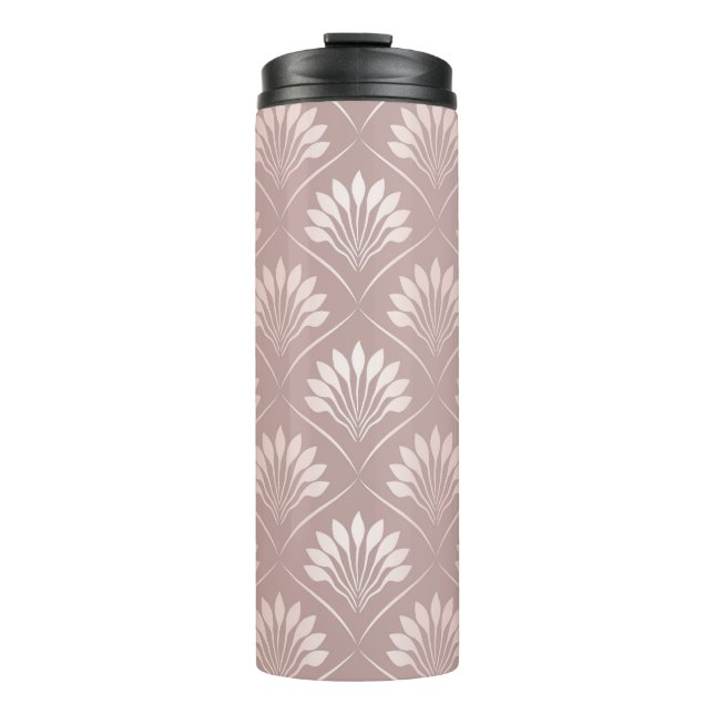 Termo Art Deco: Elegancia De Entramado De Oro. (Anverso)