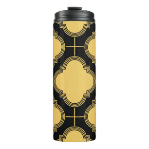 Termo Art deco: elegancia ornamental sin costura.