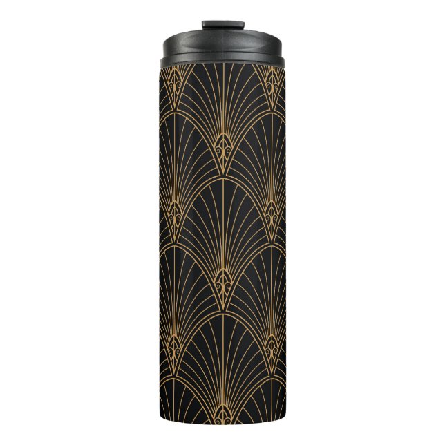 Termo Art deco: patrón geométrico clásico. (Anverso)