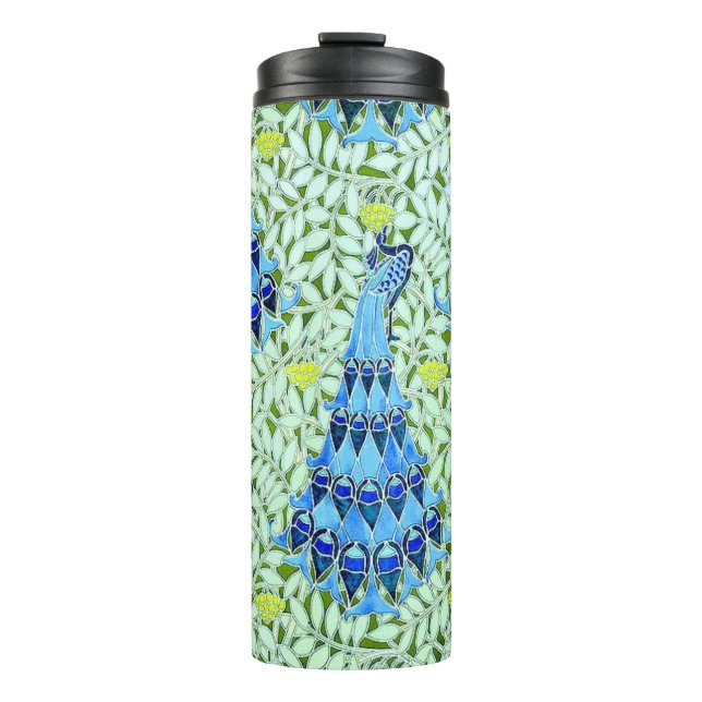 Termo Art Nouveau Peacocks Travel Mug (Anverso)