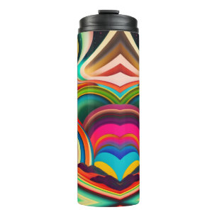 Termo Arte abstracto de Bonnaroo