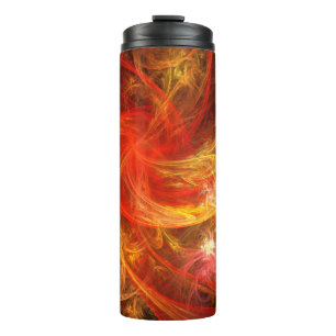 Termo Arte abstracto de Firestorm