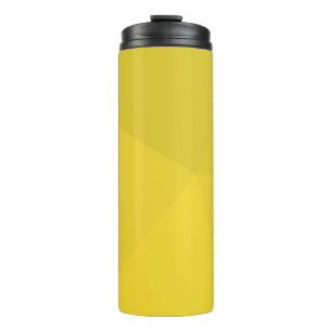 Termo Arte amarillo, simple, moderno, fresco y geométric