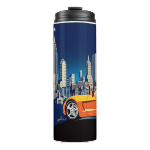 TERMO ARTE AUTOMÓVIL ELEGANTE DE VETTE